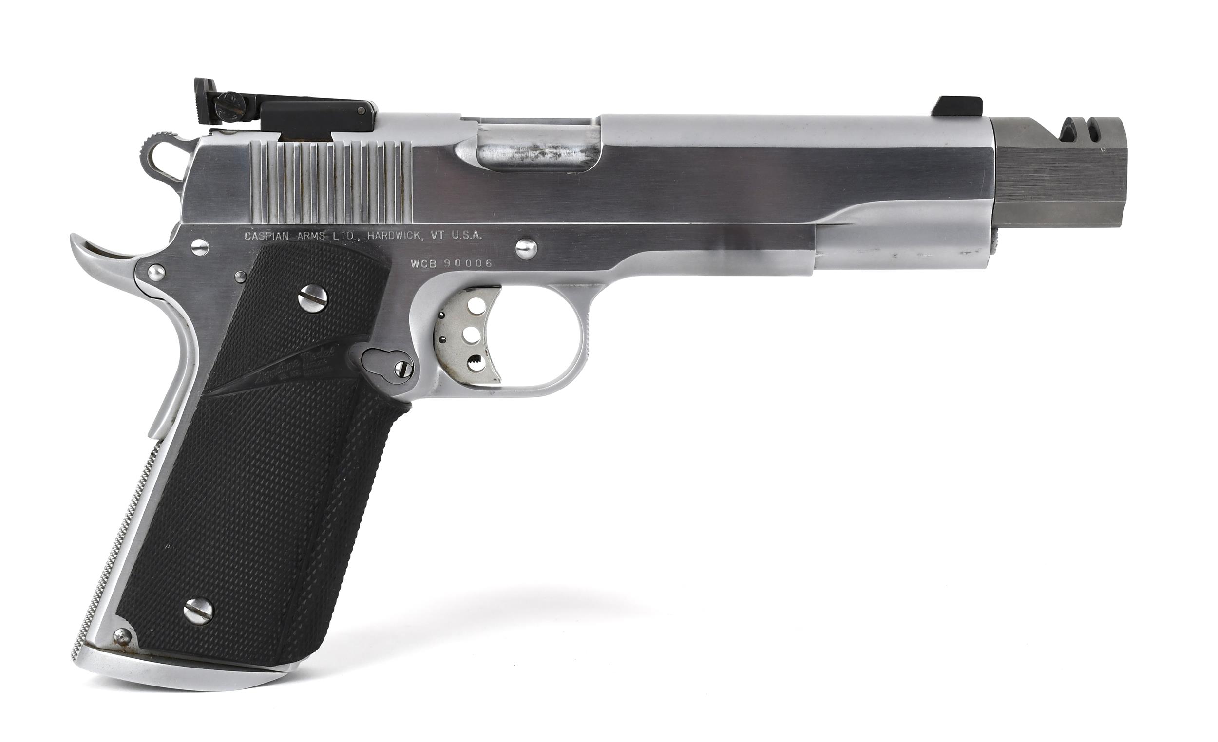 CASPIAN ARMS 1911 WITH A GLADES SLIDE.