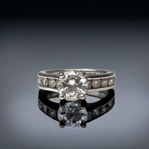 925 silver Solitaire ring size 3b06f8