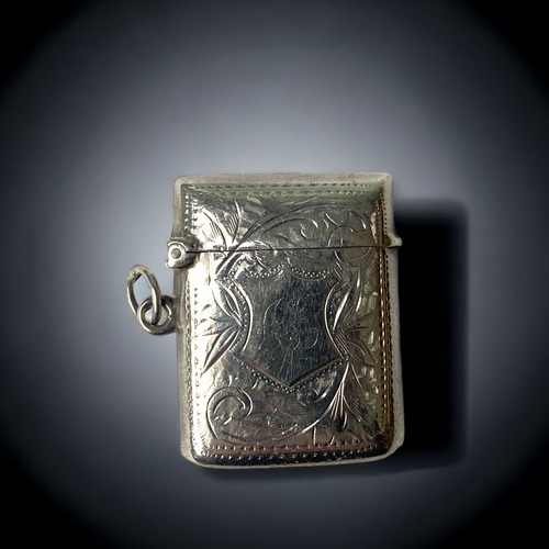 925 silver H/M small design vesta case