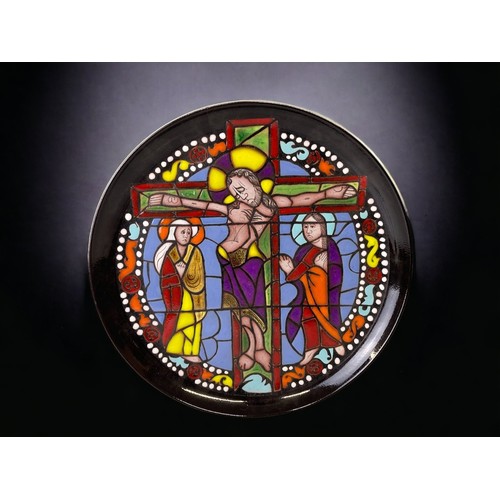 Poole Pottery Christ on the Cross 3b070f