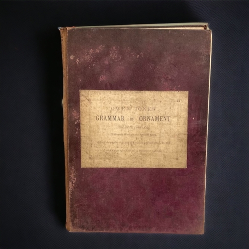 A SCARCE 1868 'GRAMMAR OF ORNAMENT'