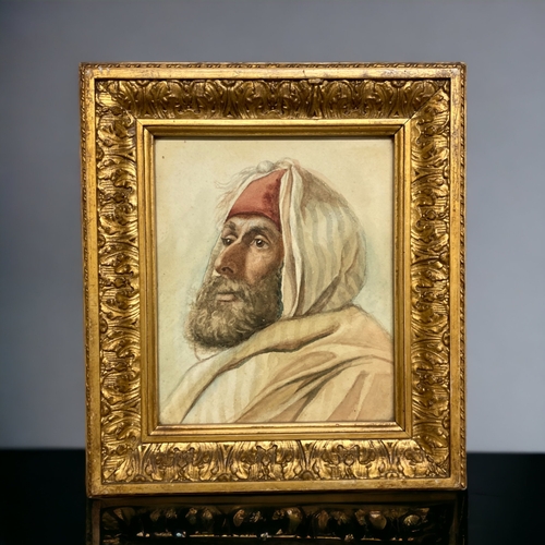 A 19TH CENTURY ORIENTALIST WATERCOLOUR 3b08a7