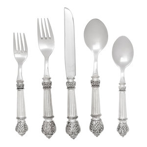 A Silver-Plate Flatware Service
apparently