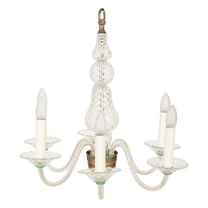 A Venetian Style Glass Six Light 3b09da