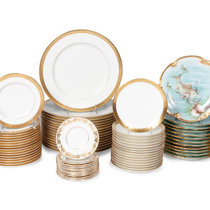 An Assembled Collection of Gilt-Edged