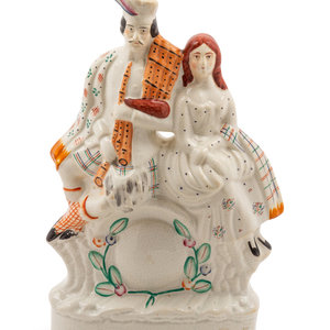 A Staffordshire Figural Group
19th