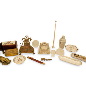 A Collection of Desk Accessories
20th