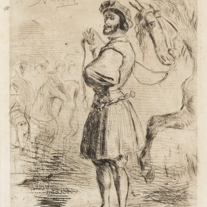 Eugene Delacroix
(French, 1798-1863)
Un