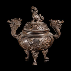 A Chinese Bronze Covered Incense 3b0a87