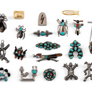 Navajo and Zuni Pins PLUS second 3b0aaf