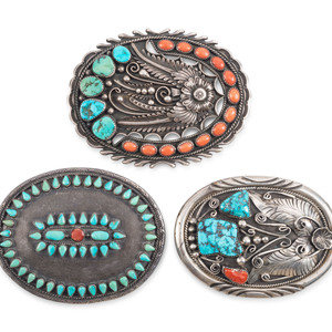 Navajo Silver Turquoise and Coral 3b0abe