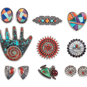 Collection of Navajo Zuni and 3b0b03
