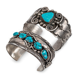 Navajo Sterling Silver and Turquoise