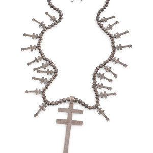 Isleta Double Cross Necklace third 3b0b5f