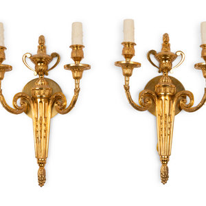 A Pair of Louis XVI Style Gilt 3b0b97