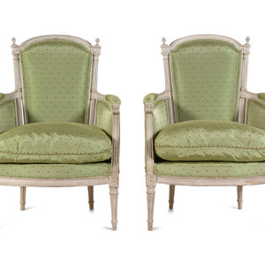 A Pair of Louis XVI Style Painted 3b0b99