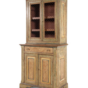 An Italian Painted Cupboard
18th/19th