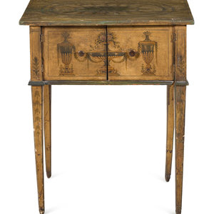 An Italian Painted End Table
19th