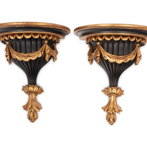 A Pair of Italian Parcel Gilt and 3b0c04