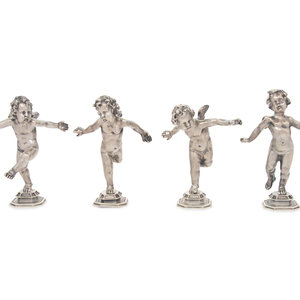 A Set of Four Buccellati Silver 3b0c28