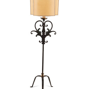 A Continental Iron Floor Lamp
20th