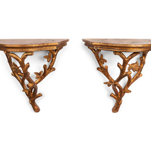 A Pair of Contemporary Gilt Composite 3b0c66