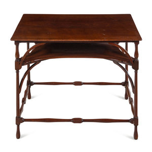 A Regency Style Mahogany Side Table
Late