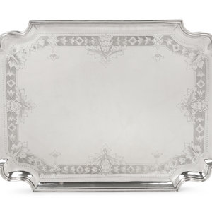 An English Silver Tray Richard 3b0ca8