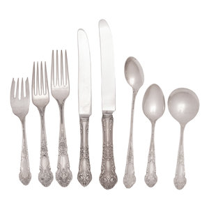 A Reed and Barton Silver Flatware
