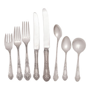 A Reed and Barton Silver Flatware Service
Taunton,