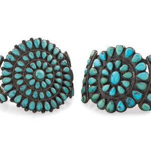 Navajo or Zuni Silver and Turquoise 3b0d1b