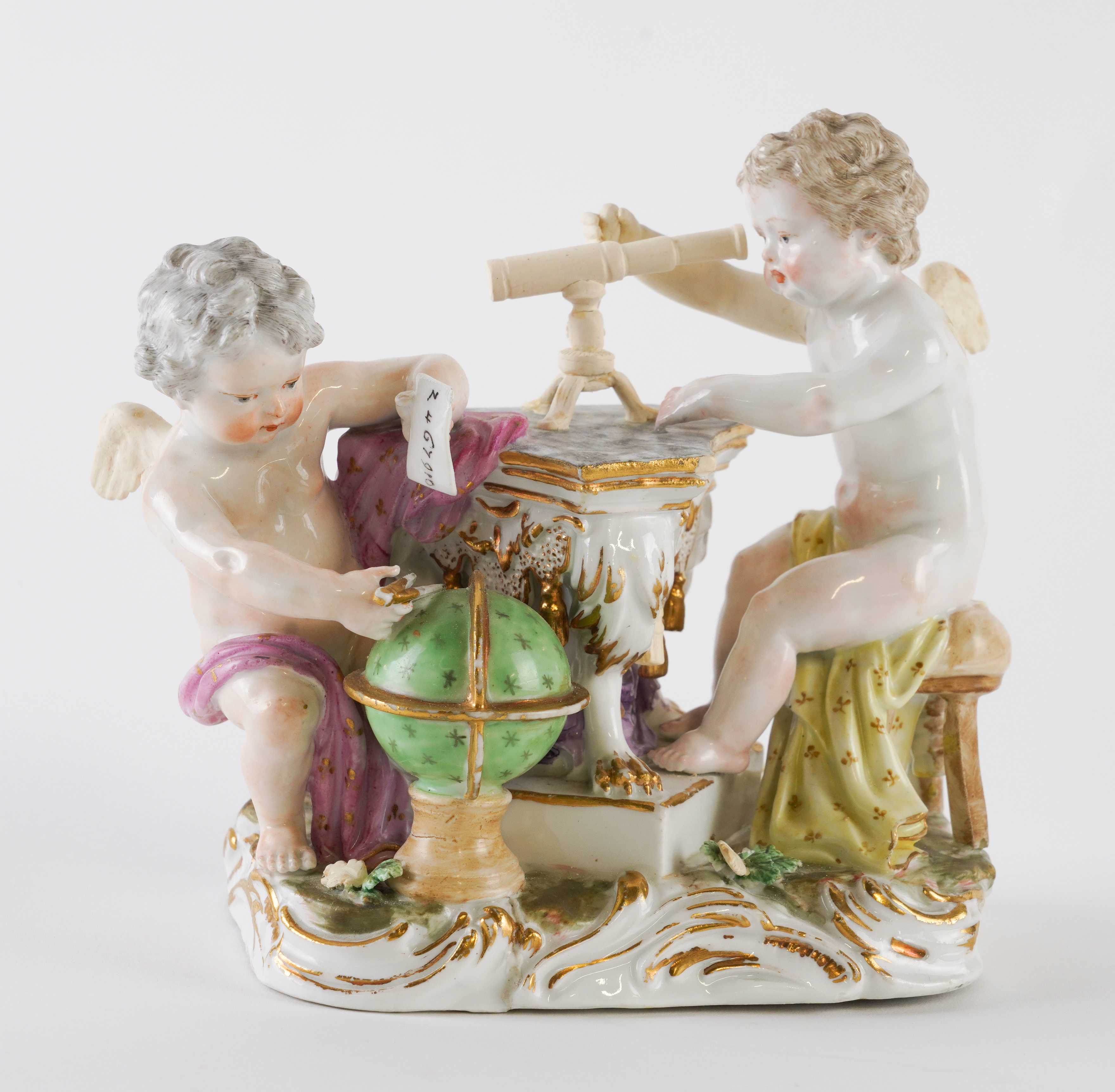 A MEISSEN FIGURE GROUP EMBLEMATIC 3ae69d