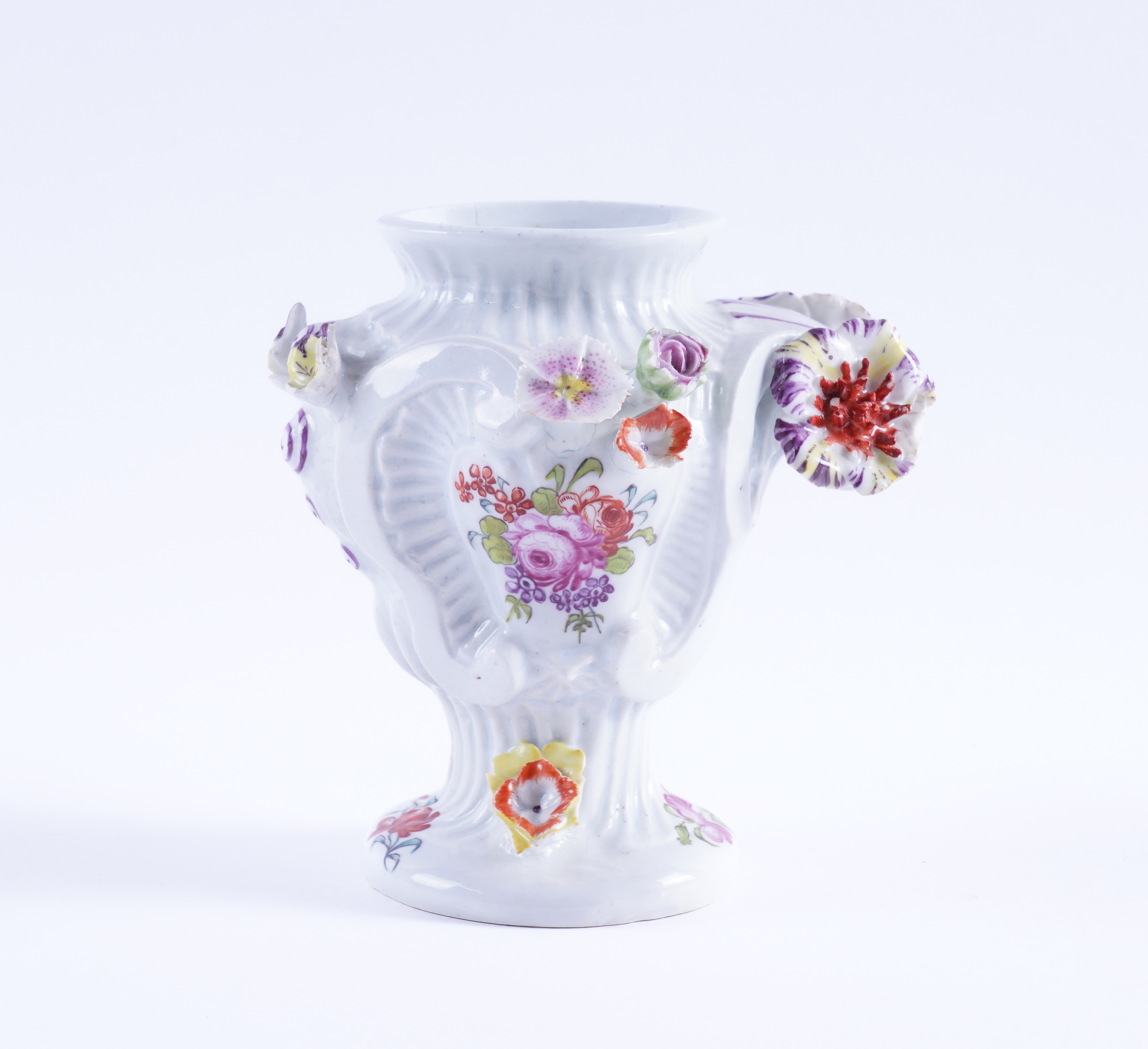 A LONGTON HALL VASE Circa 1758-60