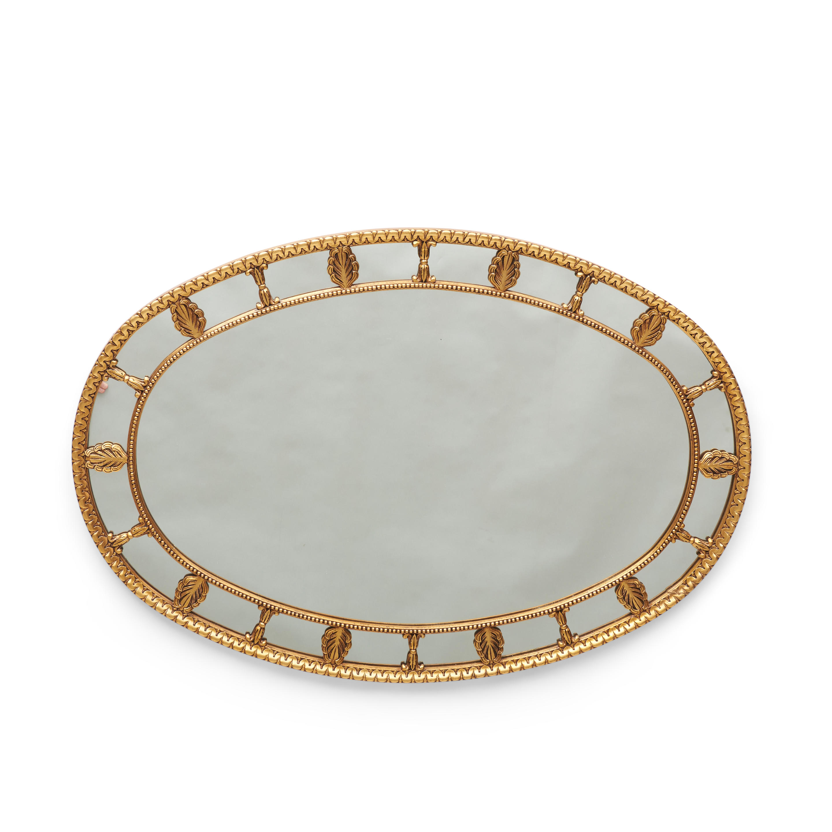 FEDERAL-STYLE GILTWOOD OVER-MANTLE