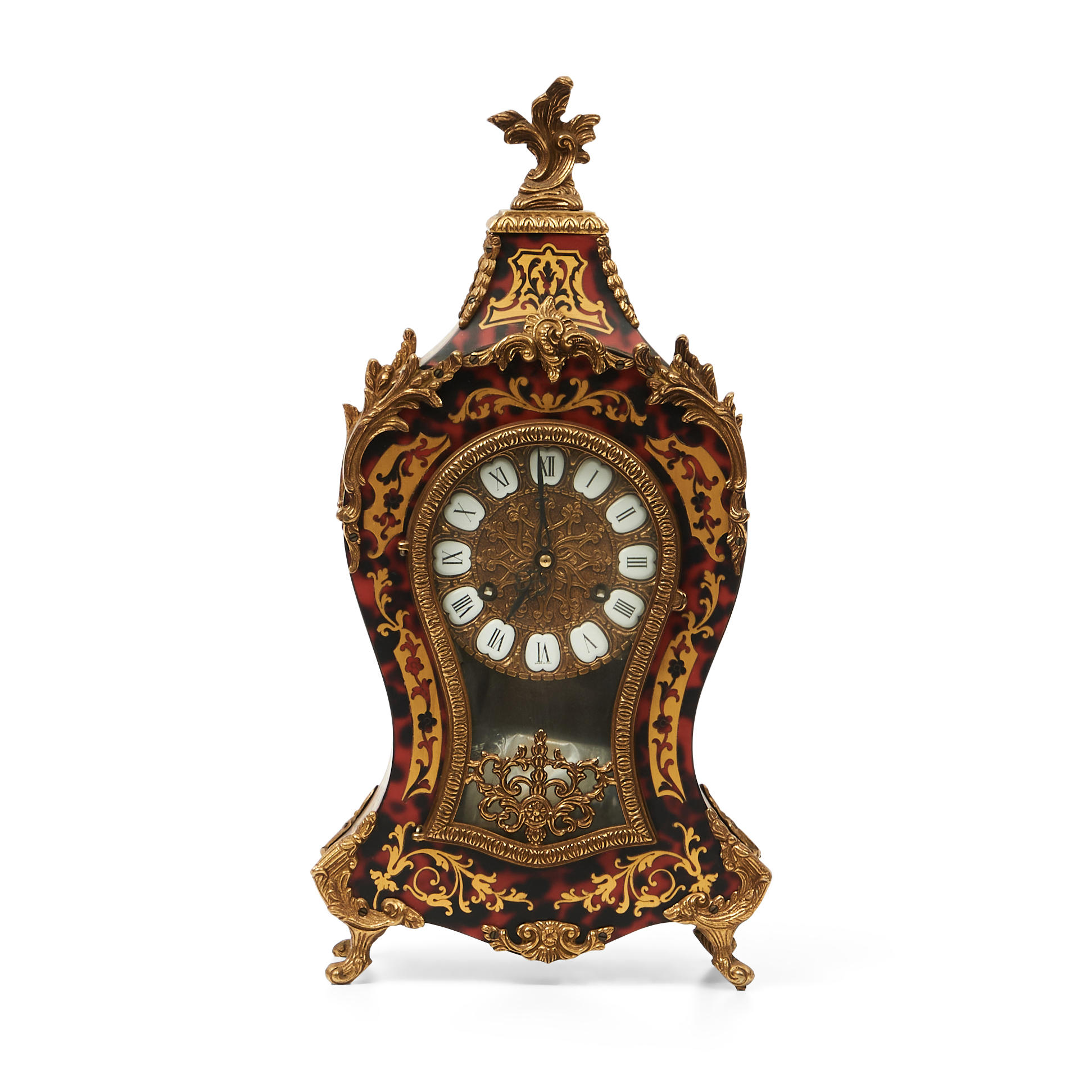 BOULLE MANTEL CLOCK made in Italy  3ae76e