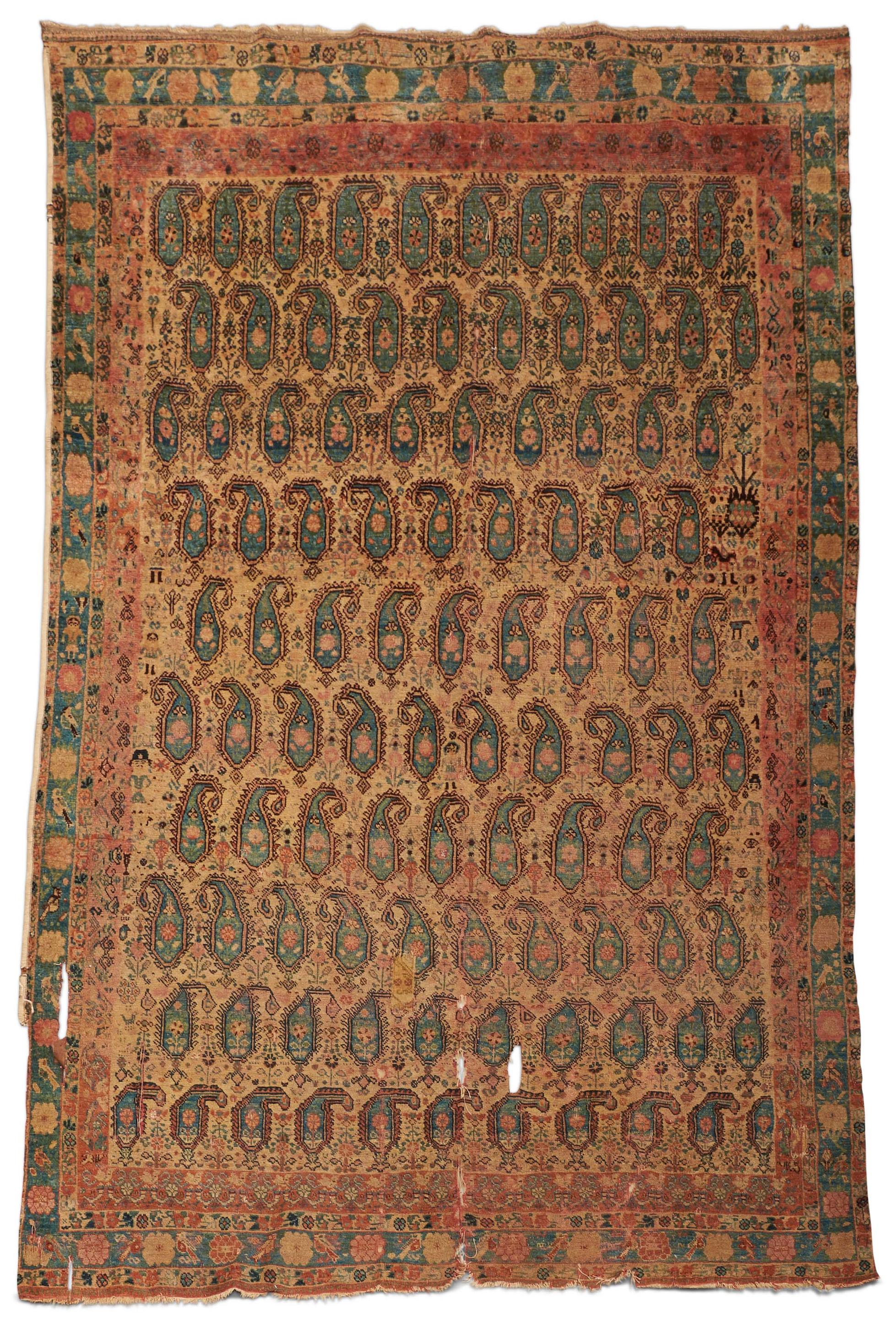 PERSIAN RUG WITH BOTEH DESIGN 4