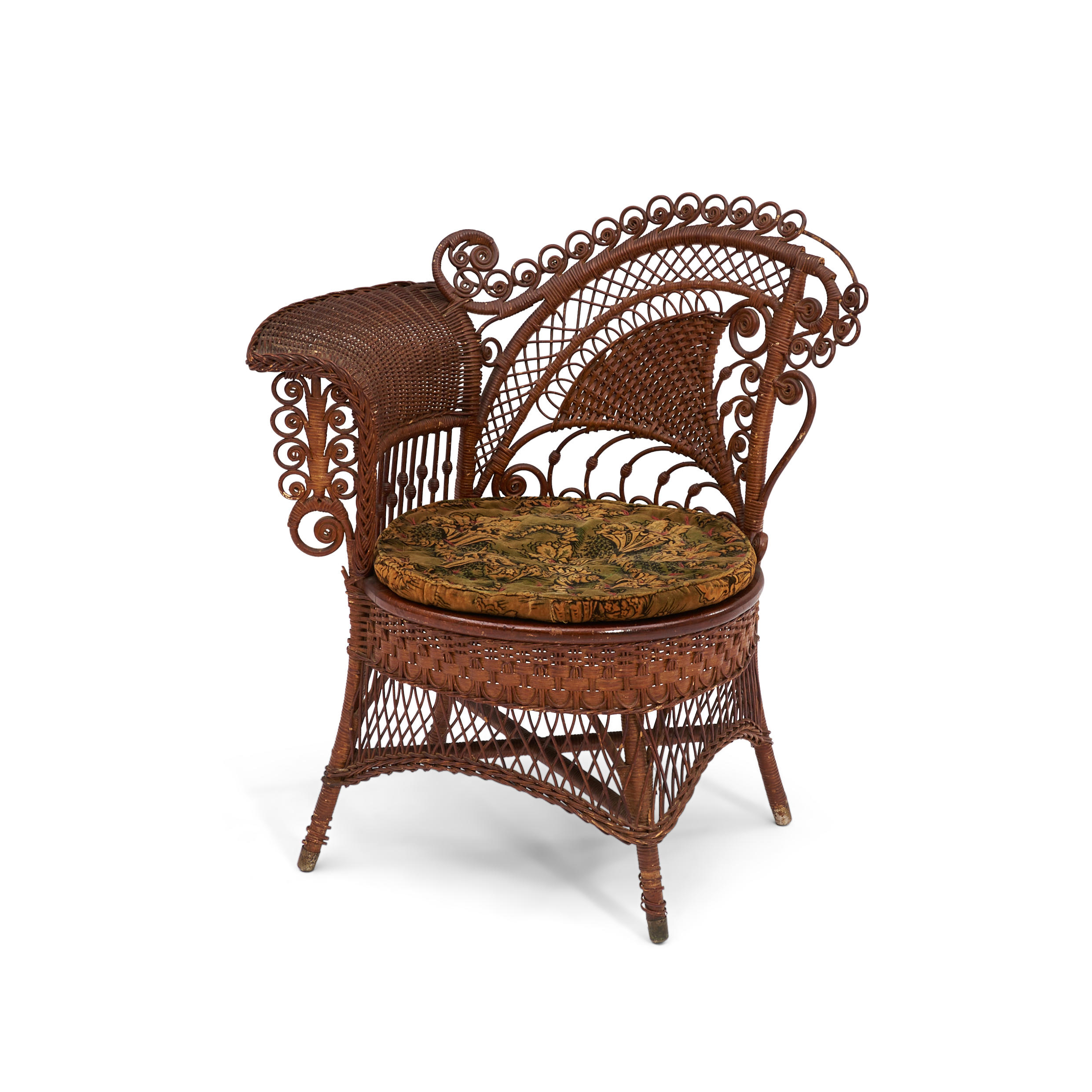 VICTORIAN HEYWOOD-STYLE WICKER