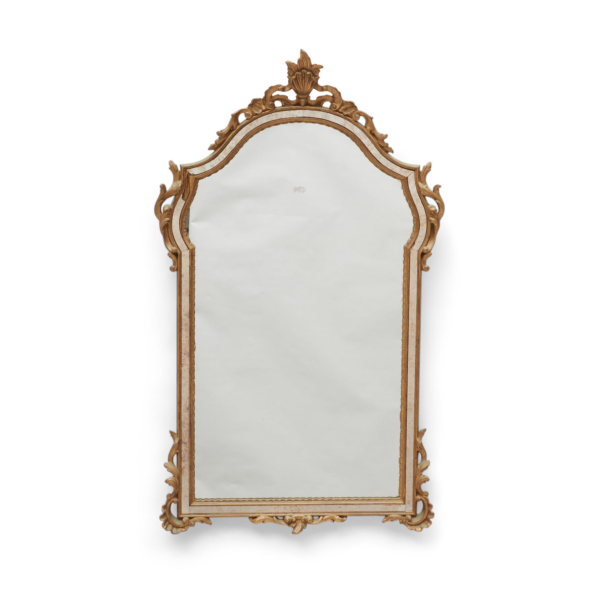 LOUIS XV STYLE GILT GESSO MIRROR 3ae813