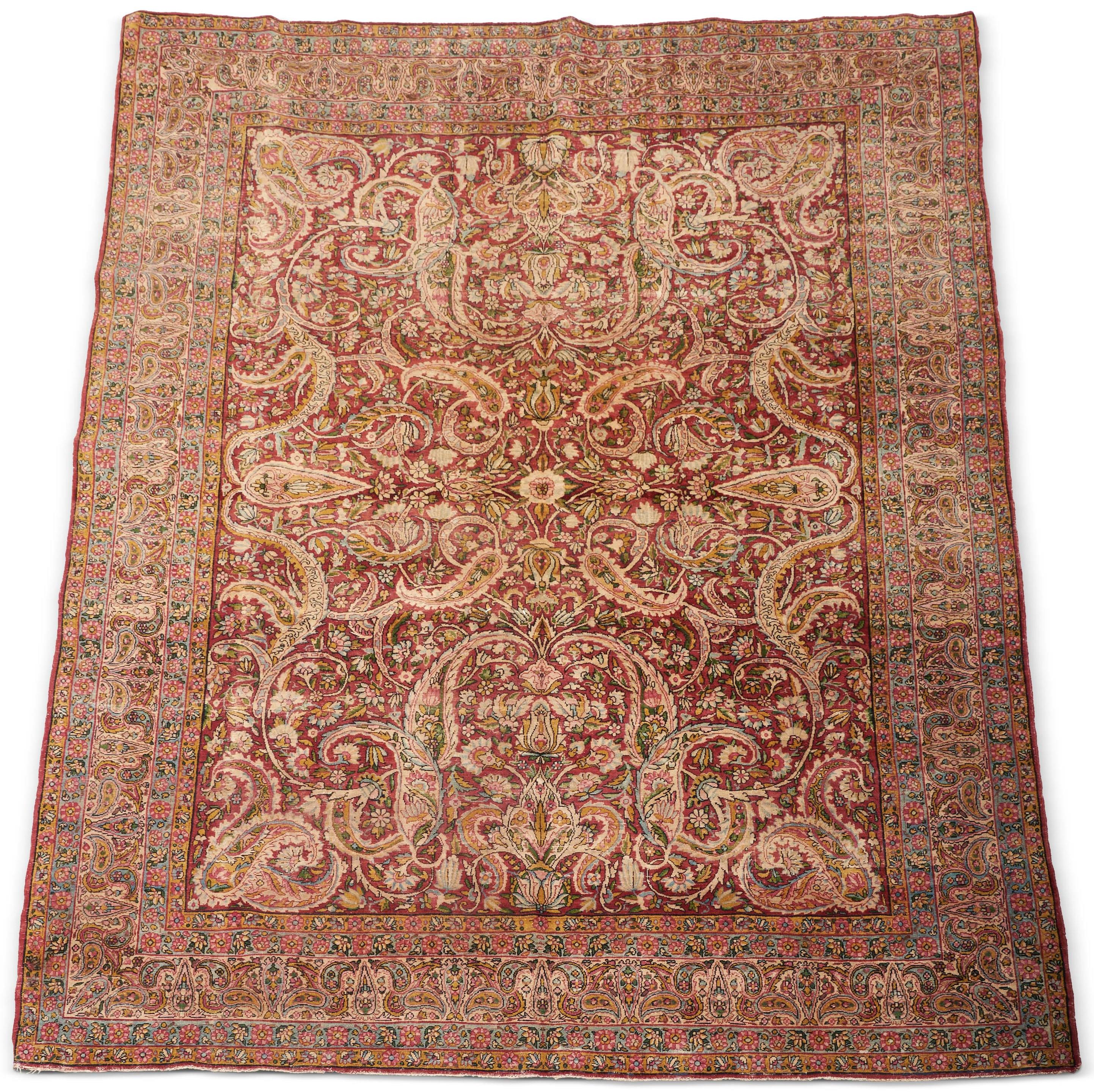 KERMAN RUG Iran, 10 ft. 8 in. x