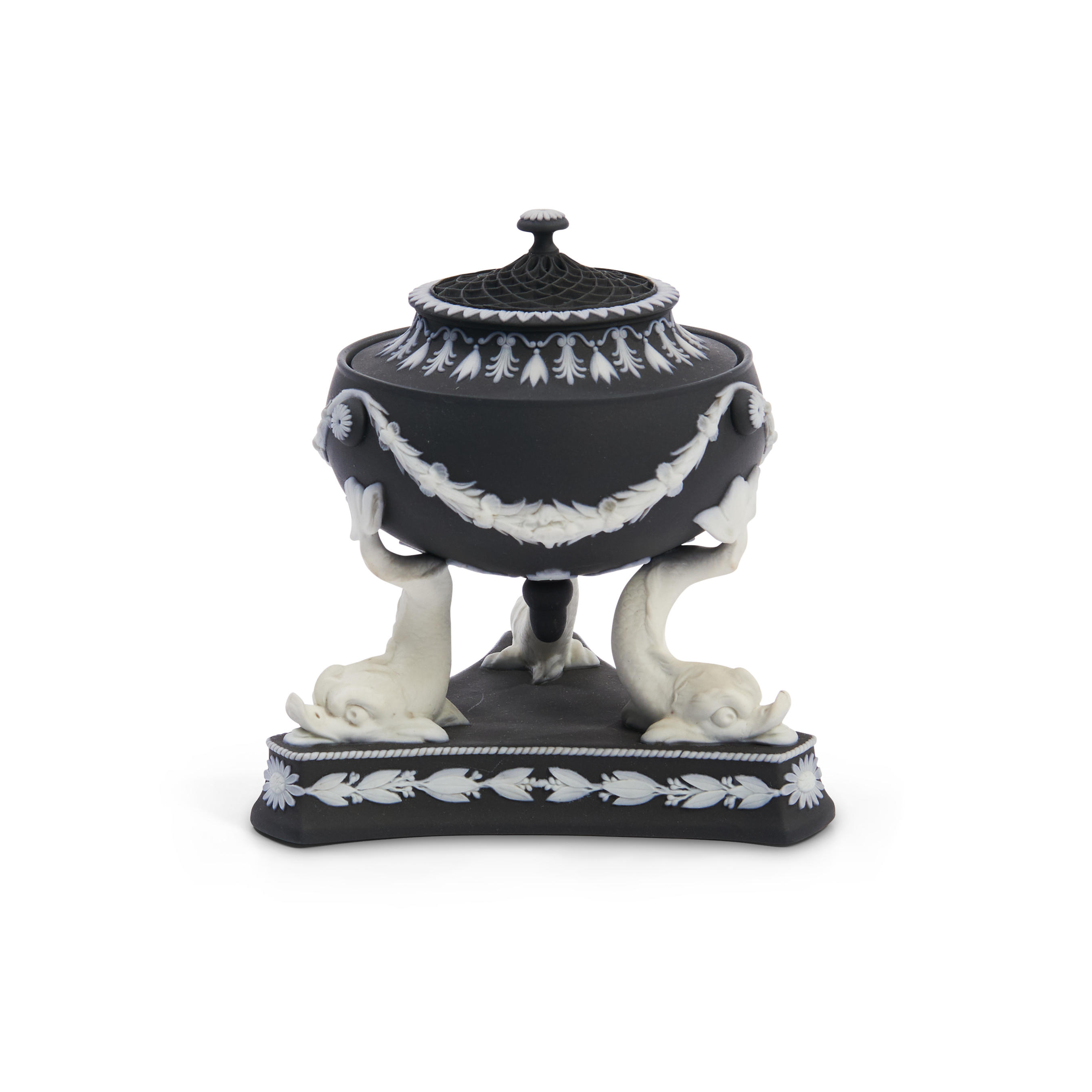 WEDGWOOD BLACK AND WHITE JASPER 3ae8f0