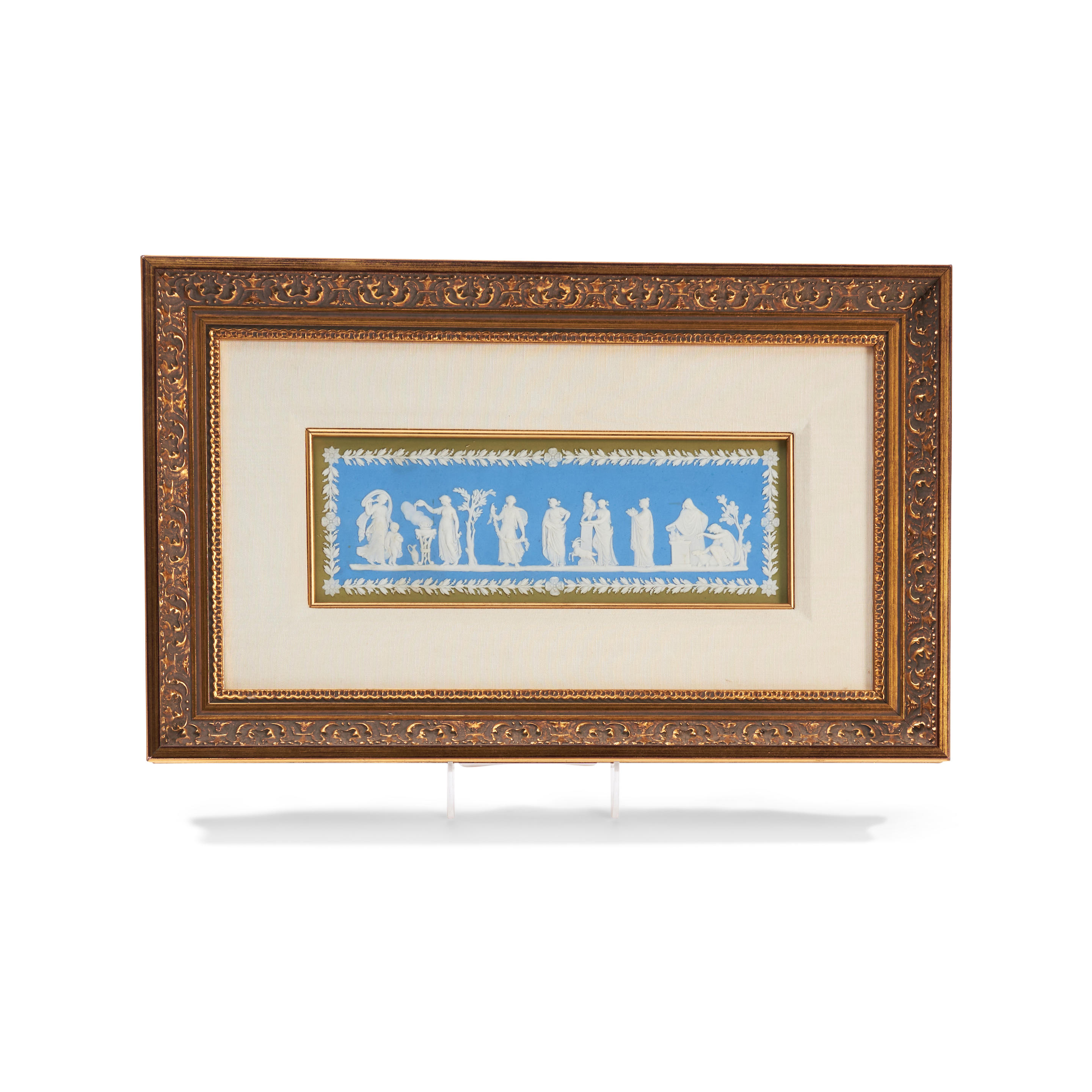 WEDGWOOD TRICOLOR JASPER DIP PLAQUE,