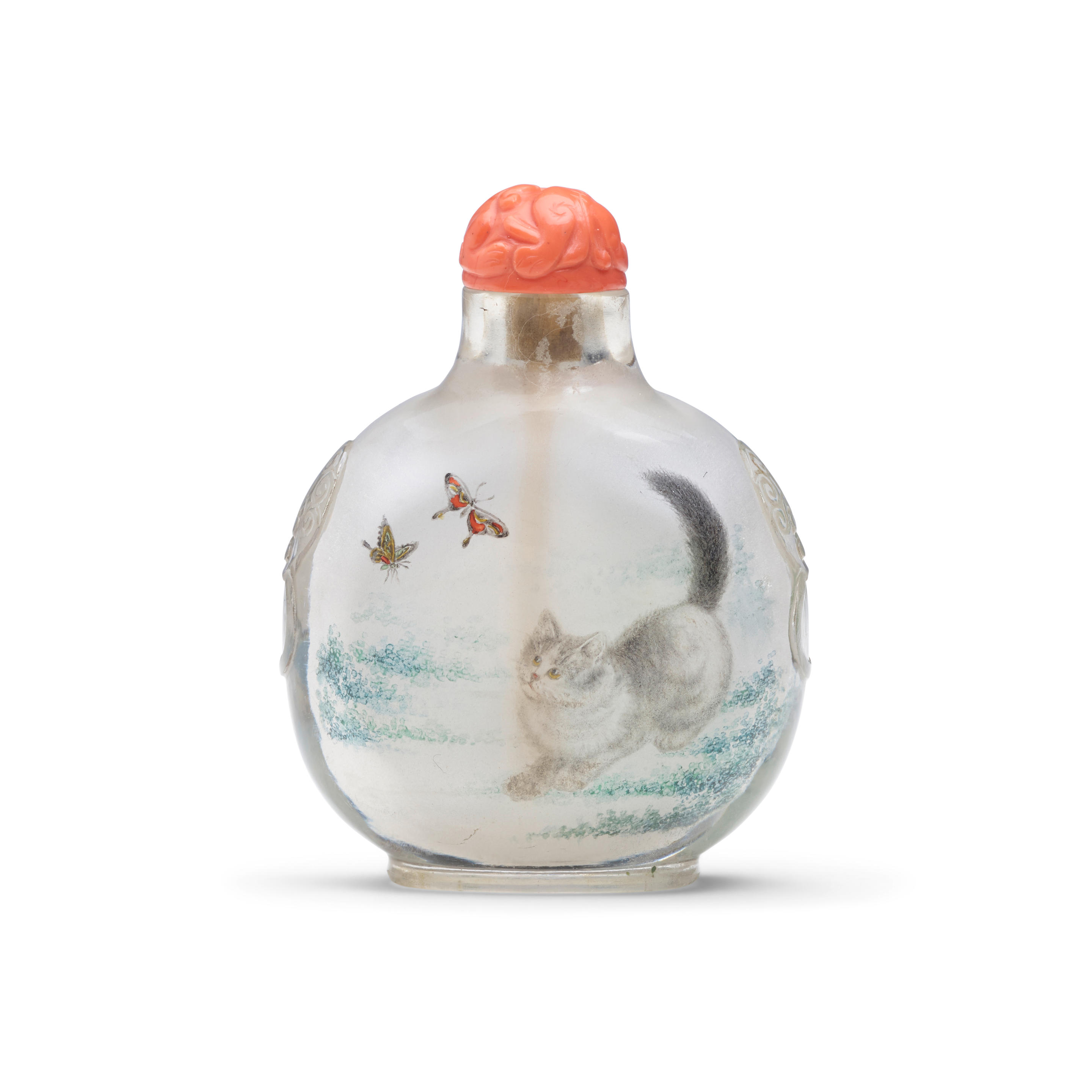 AN INSIDE PAINTED GLASS SNUFF BOTTLE 3ae9a7
