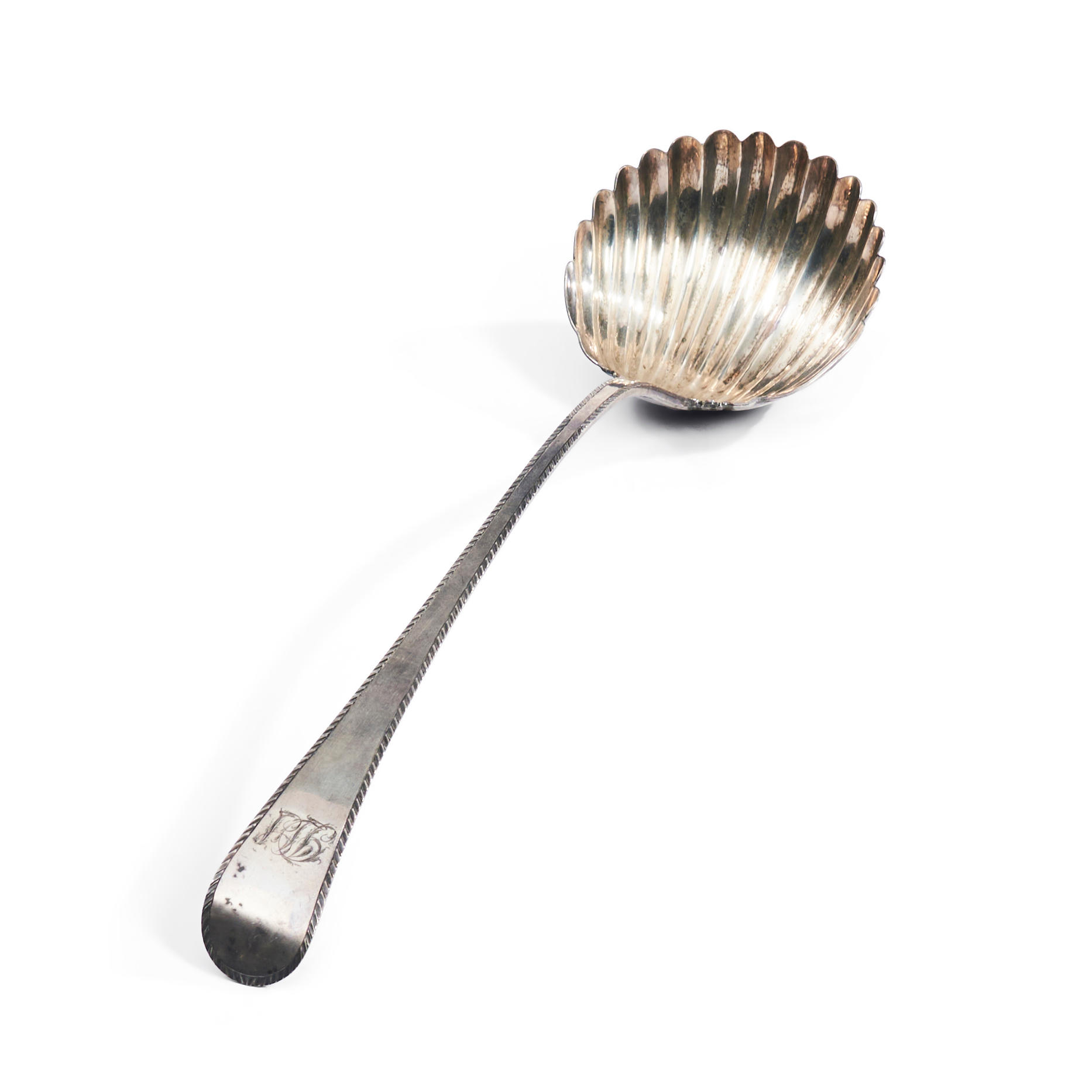 HESTER BATEMAN STERLING SILVER LADLE,