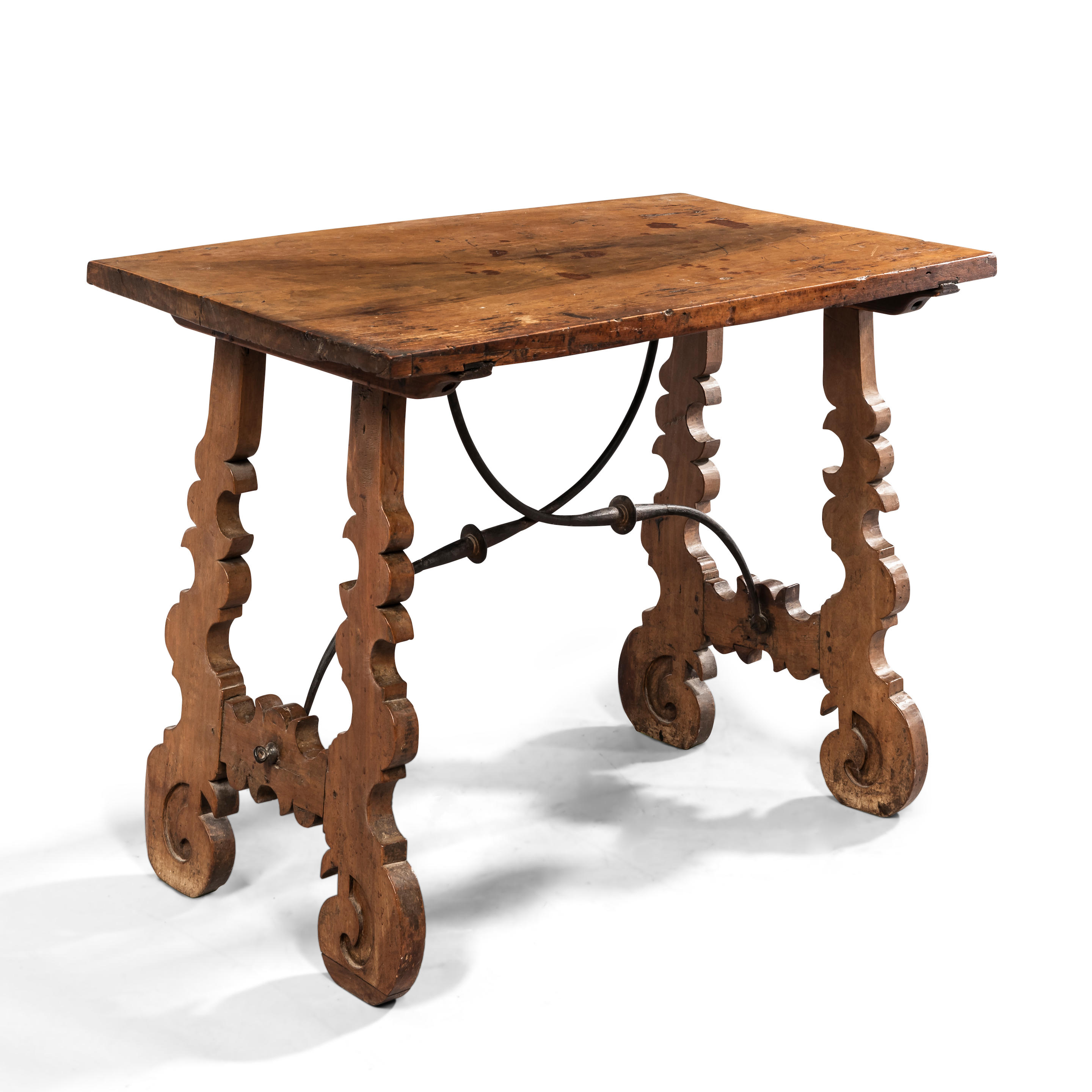 SPANISH BAROQUE-STYLE FRUITWOOD