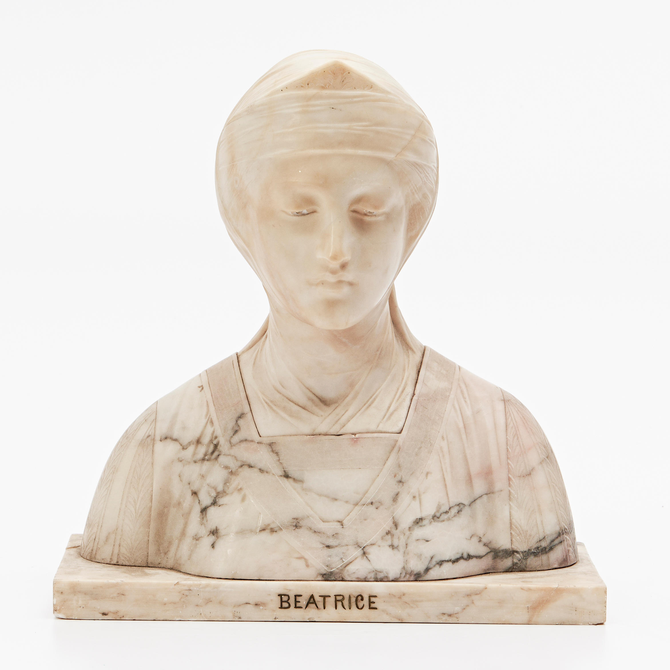 ALABASTER BEATRICE Italy c 1900  3aeade