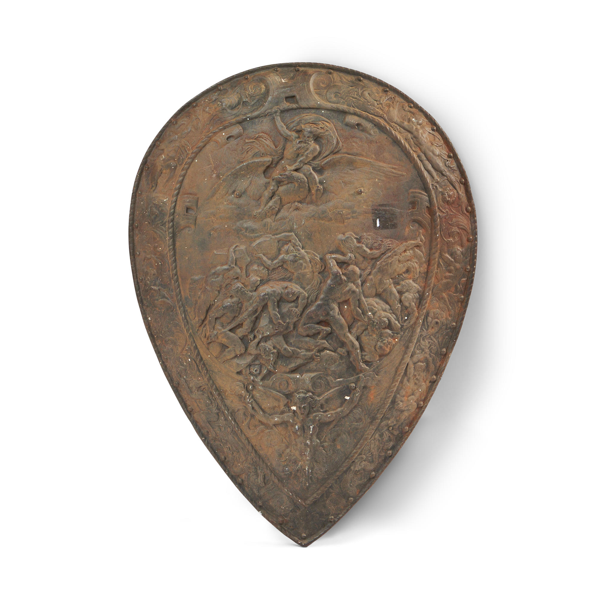 IRON SHIELD DEPICTING JUDGMENT 3aeaf3
