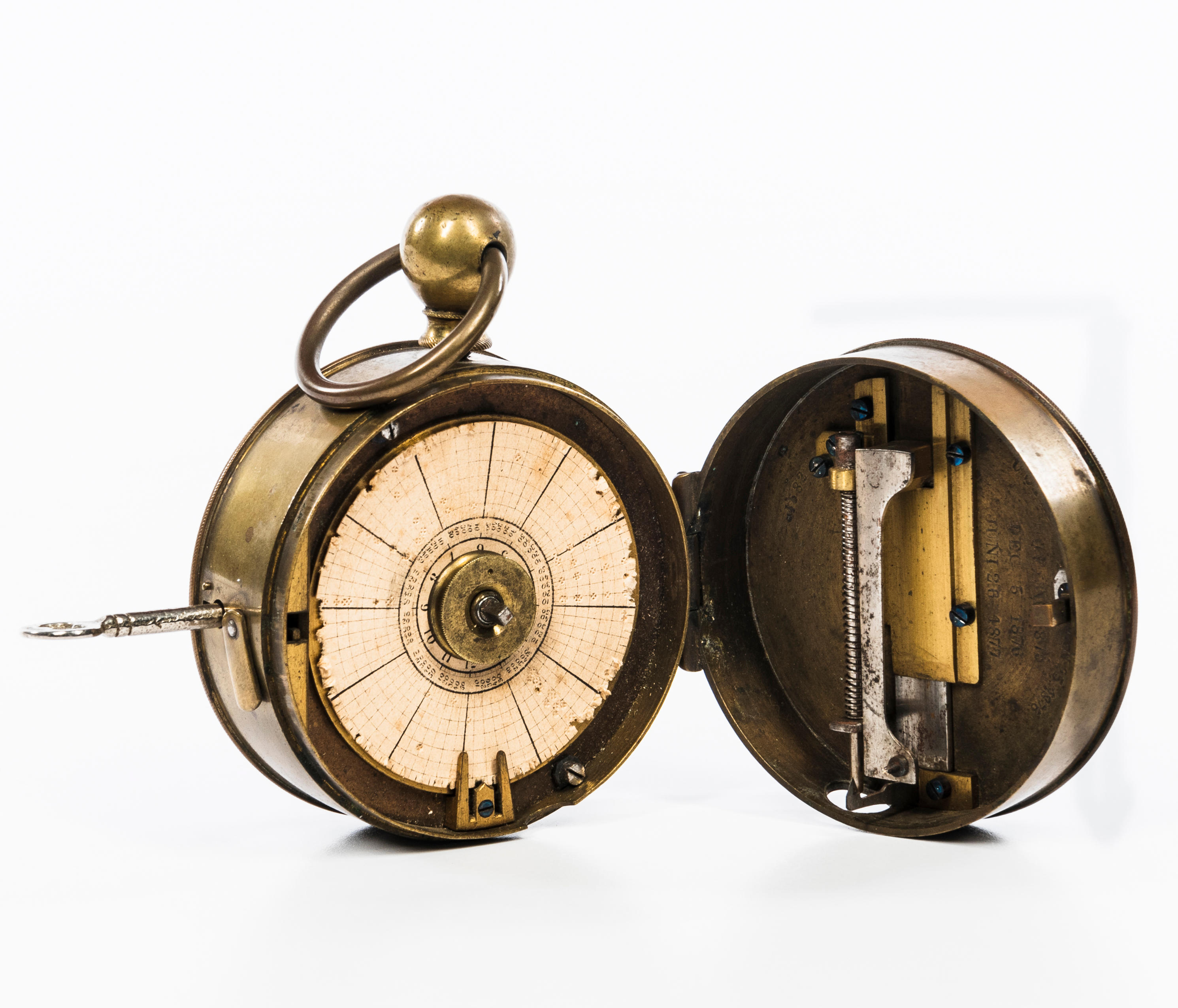 E. IMHAUSER WATCHMAN'S CLOCK last