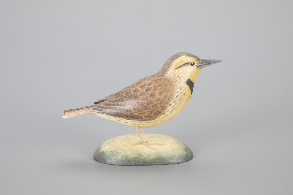 LIFE-SIZE EASTERN MEADOWLARKFrank