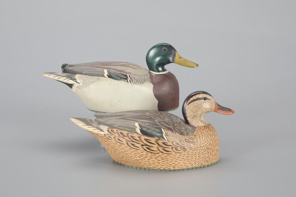 MINIATURE MALLARD PAIRHorace Hi Crandall