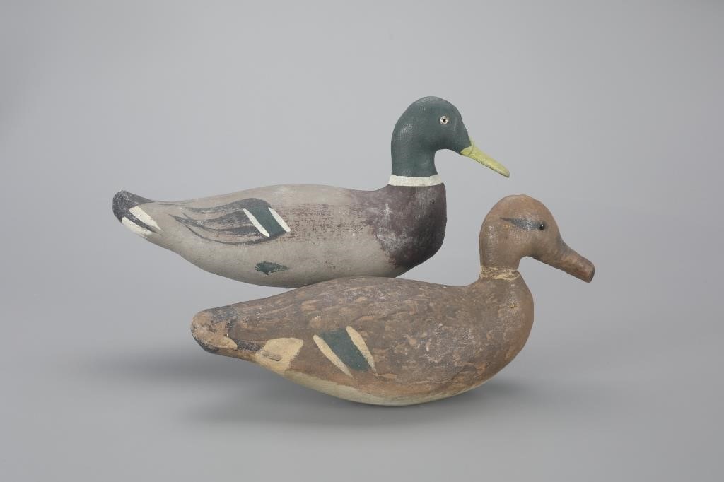 MALLARD PAIRScott Cork Decoy Company 3aed14